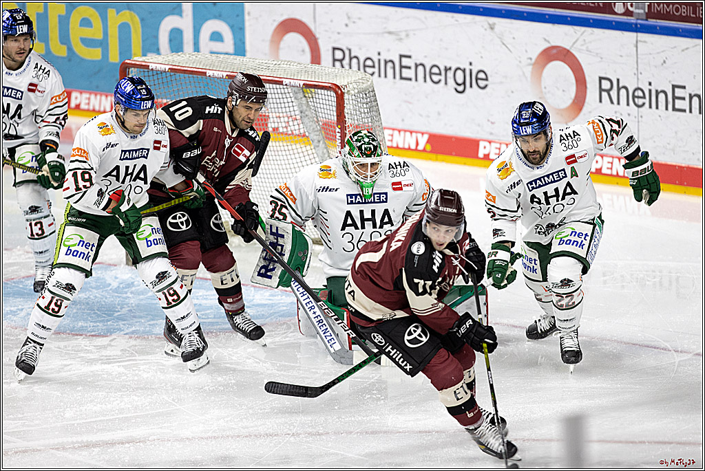 PENNY DEL;  Koelner Haie - Augsburger Panther; Koeln, 05.04.2021